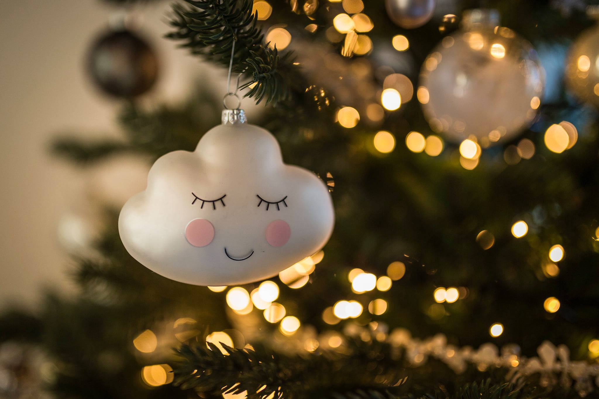 Boule de Noël nuage – Prévente