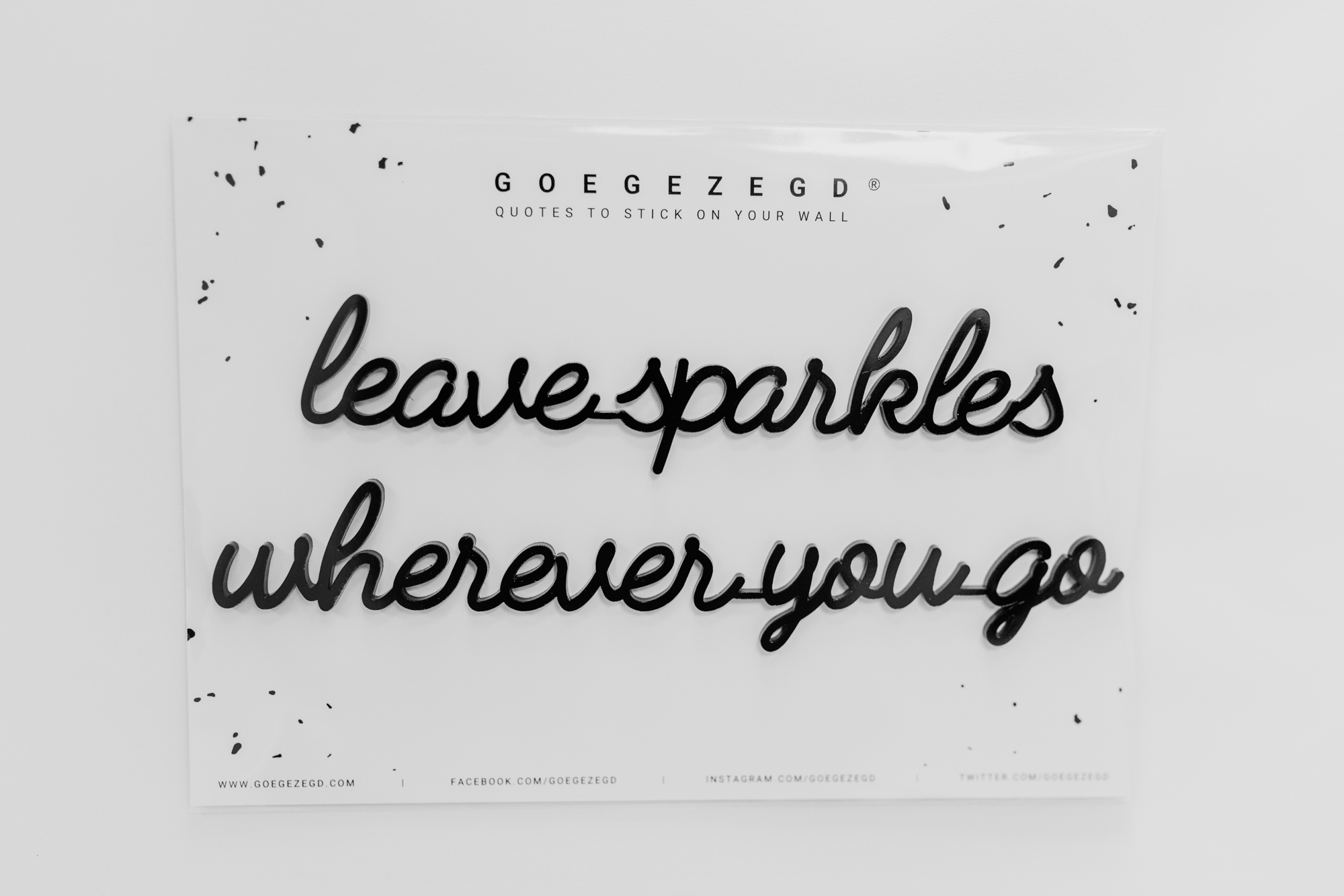 Citation – leave sparkles wherever you go