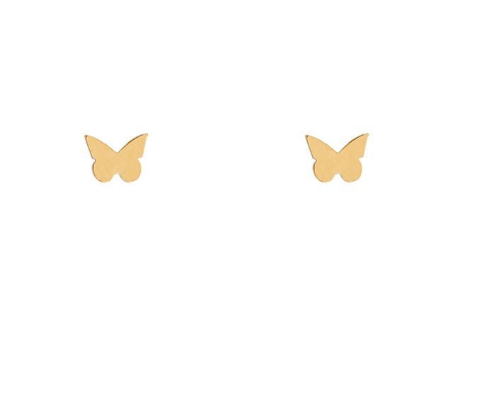 Piercing d’oreille – papillon doré