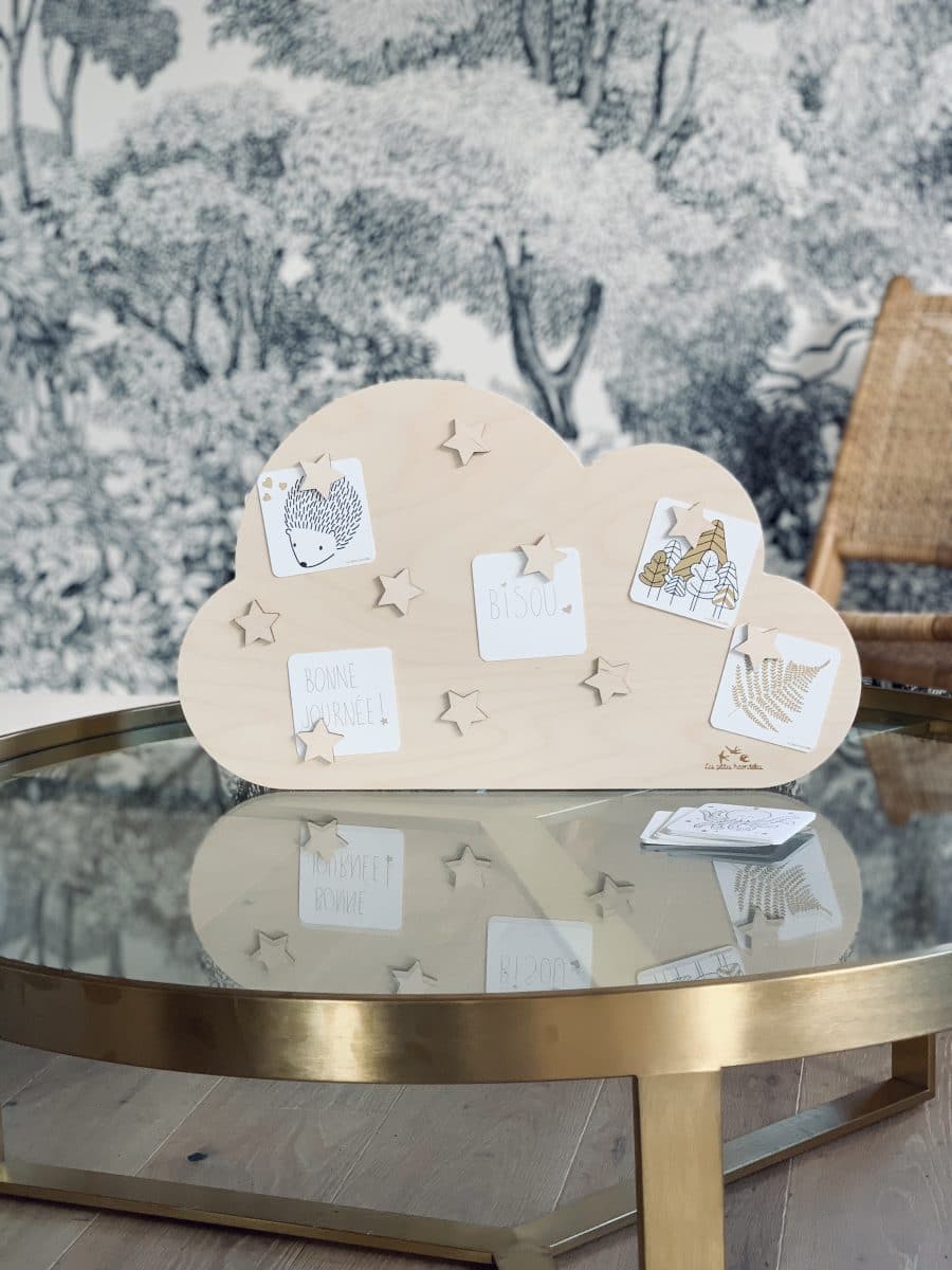 Tableau magnétique Nuage