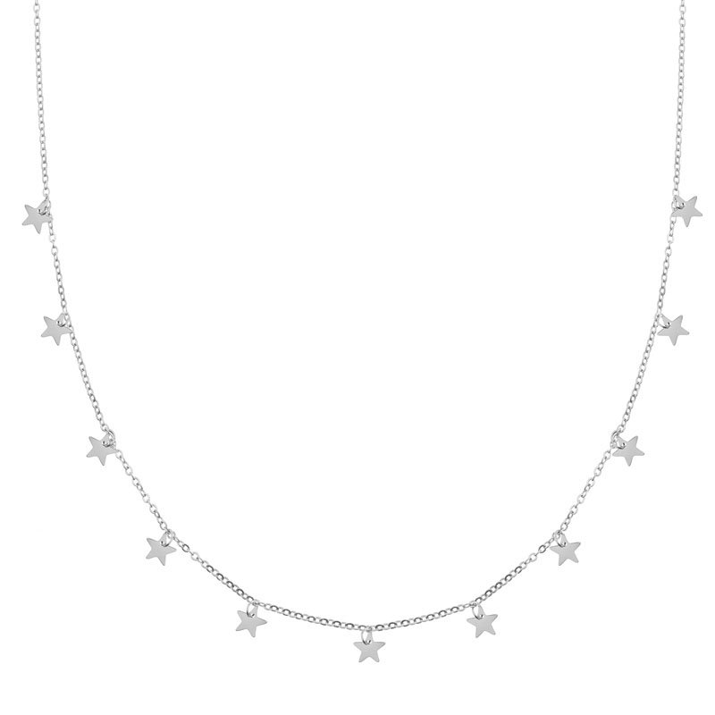 Collier avec petites étoiles