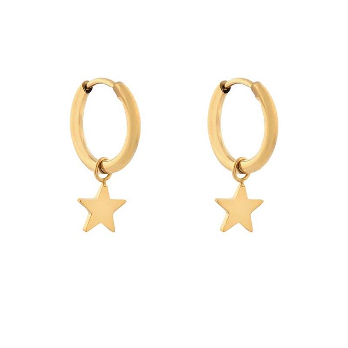 Boucles d’oreilles étoile