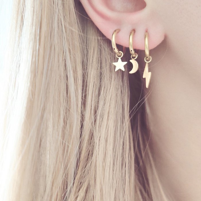 Boucles d’oreilles étoiles