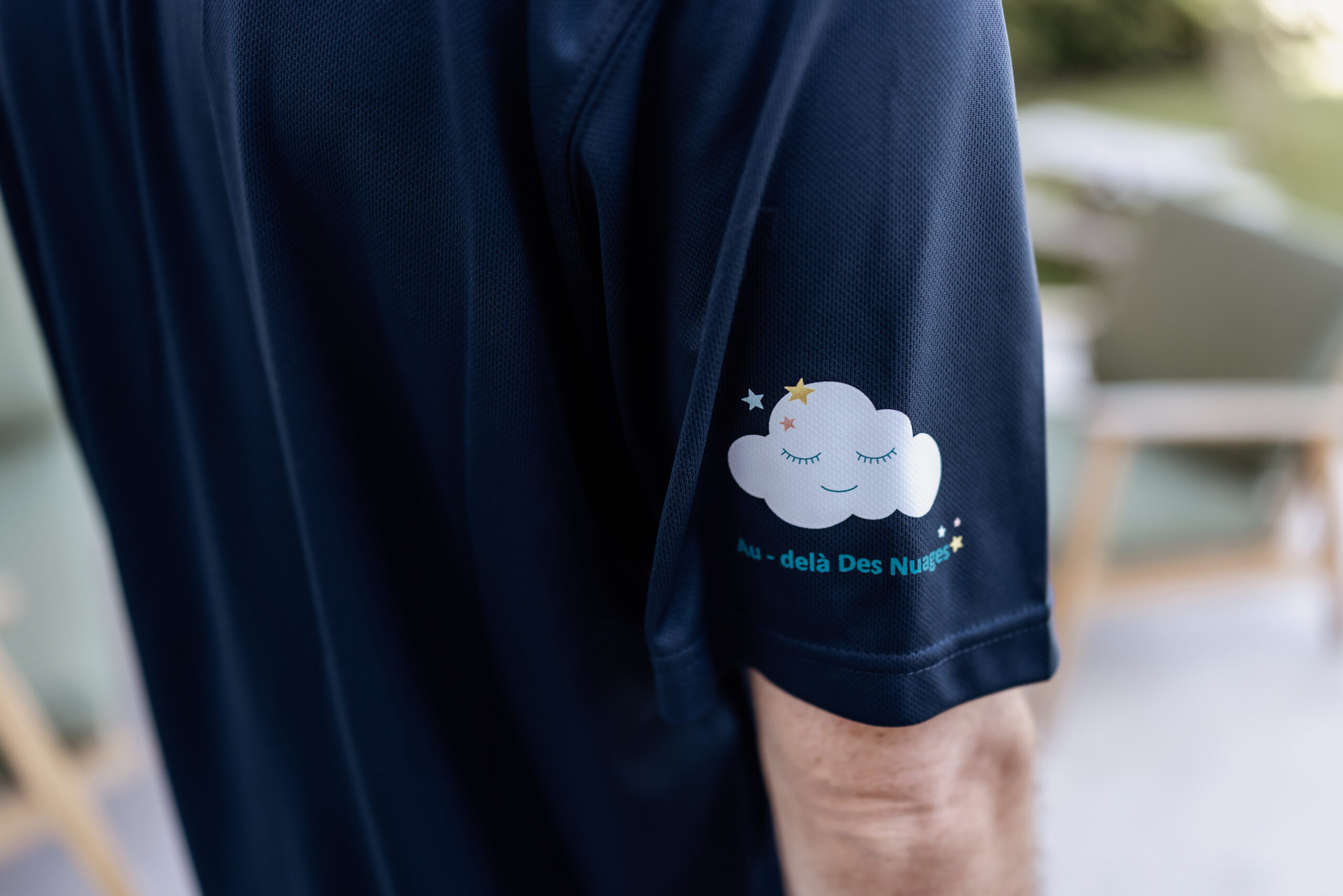 T-shirt de sport personnalisé avec nom