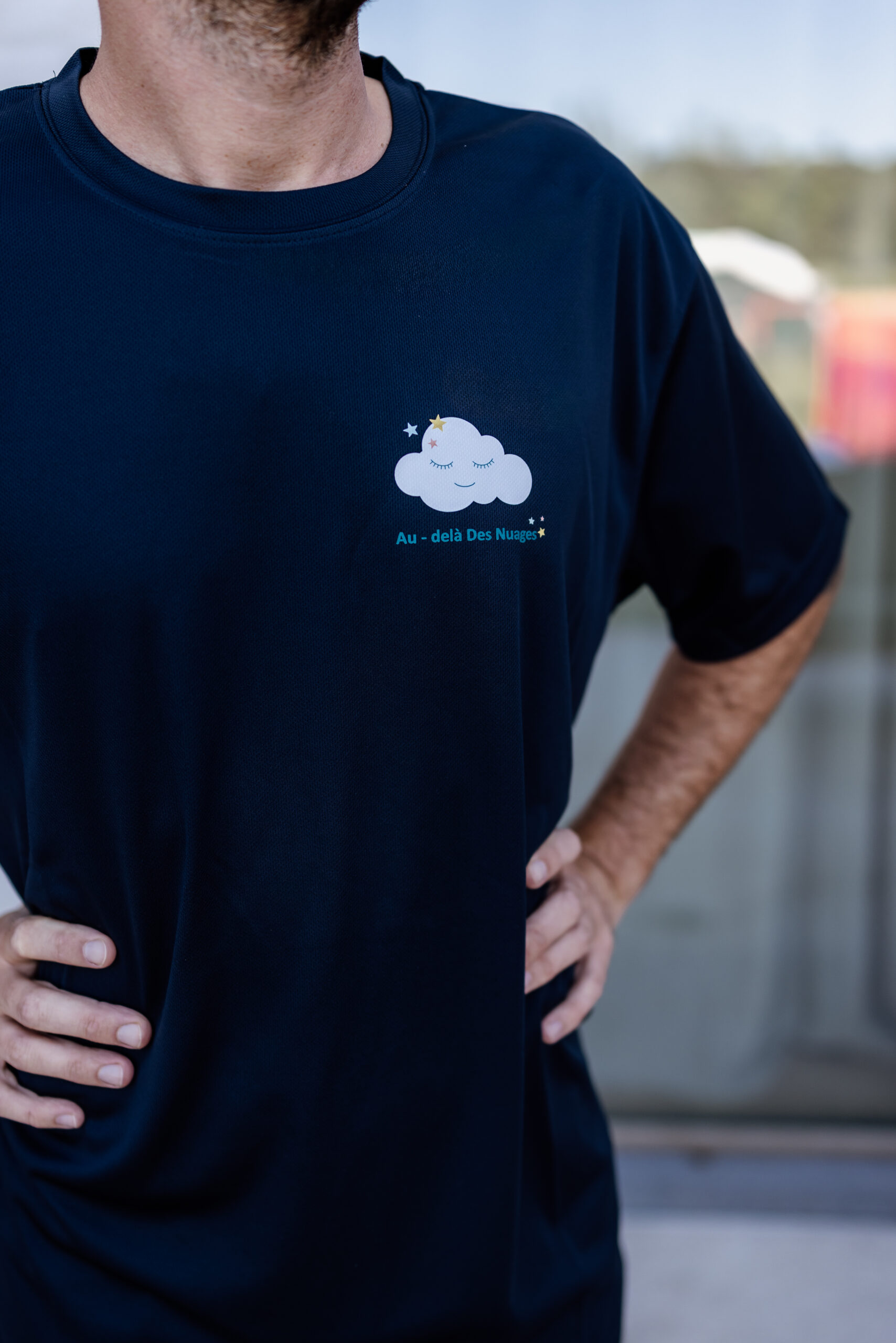 T-shirt de sport personnalisé avec nom