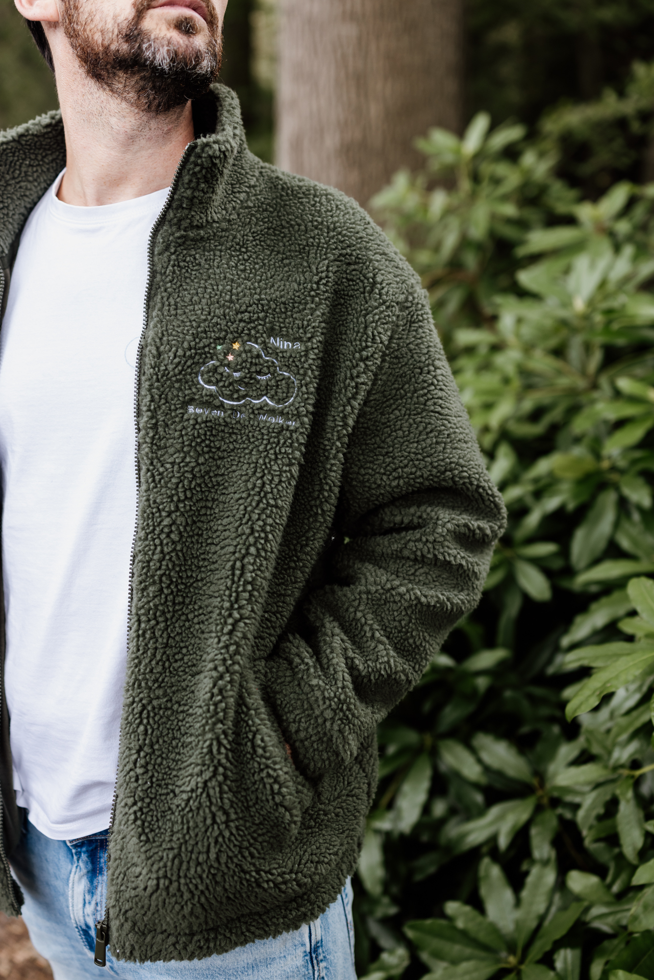 Veste teddy personnalisée – Manches longues